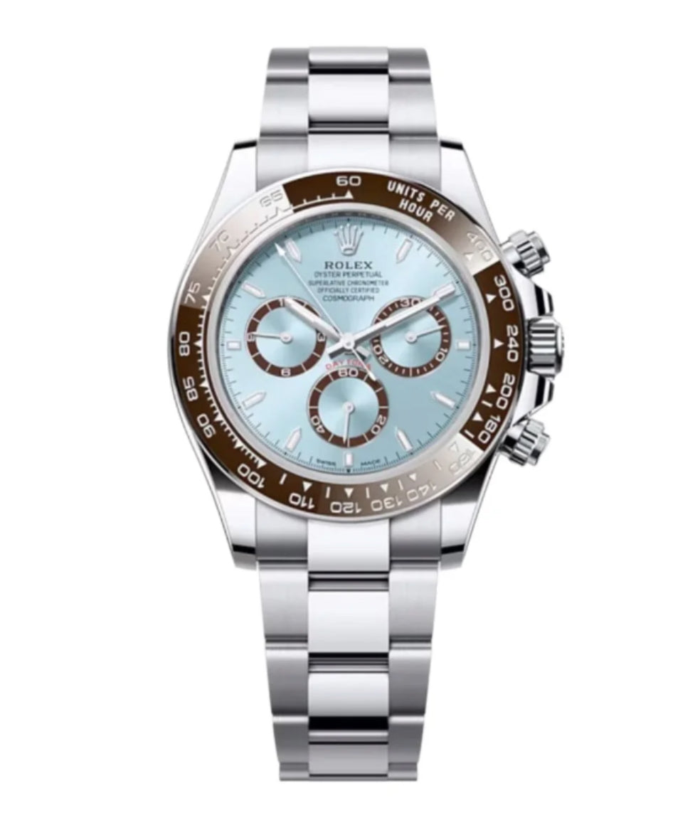 Rolex Daytona Platona Bleu
Ciel